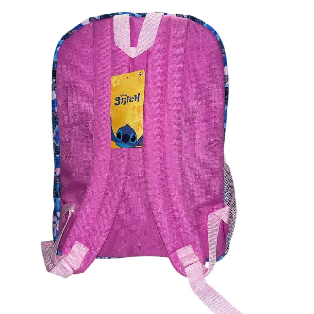 Disney Stitch Blue and Pink Kids Backpack NWT - Picture 4 of 4